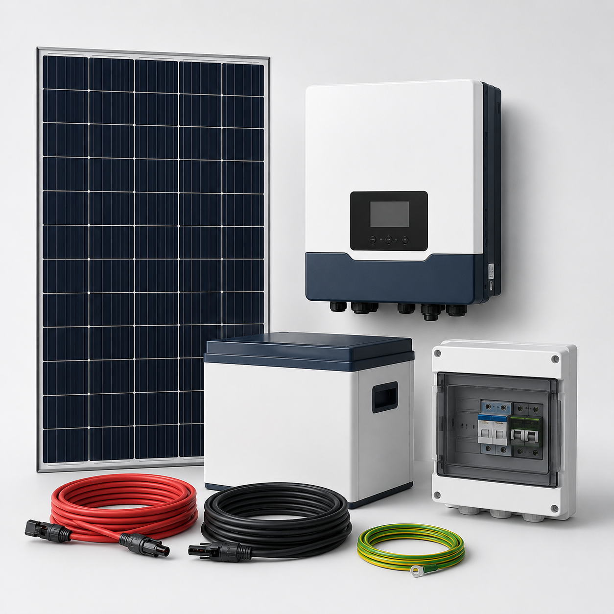 Kit solar residencial