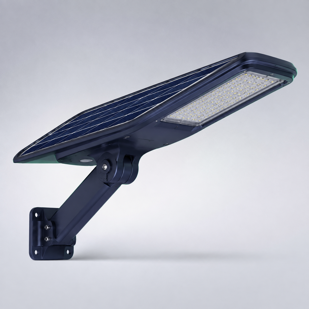 Luminaria solar LED exterior